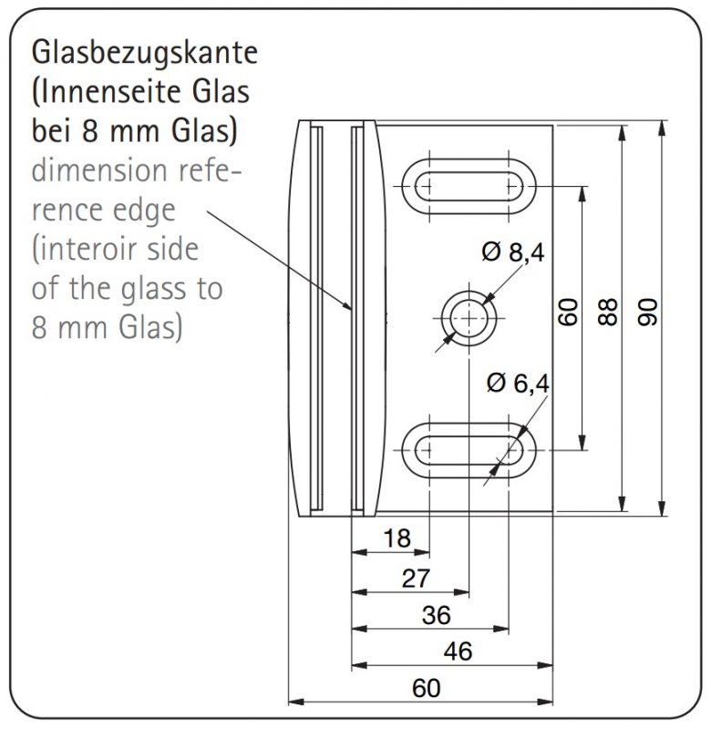 Infästning Pontere 8406 – Vetro Group AB