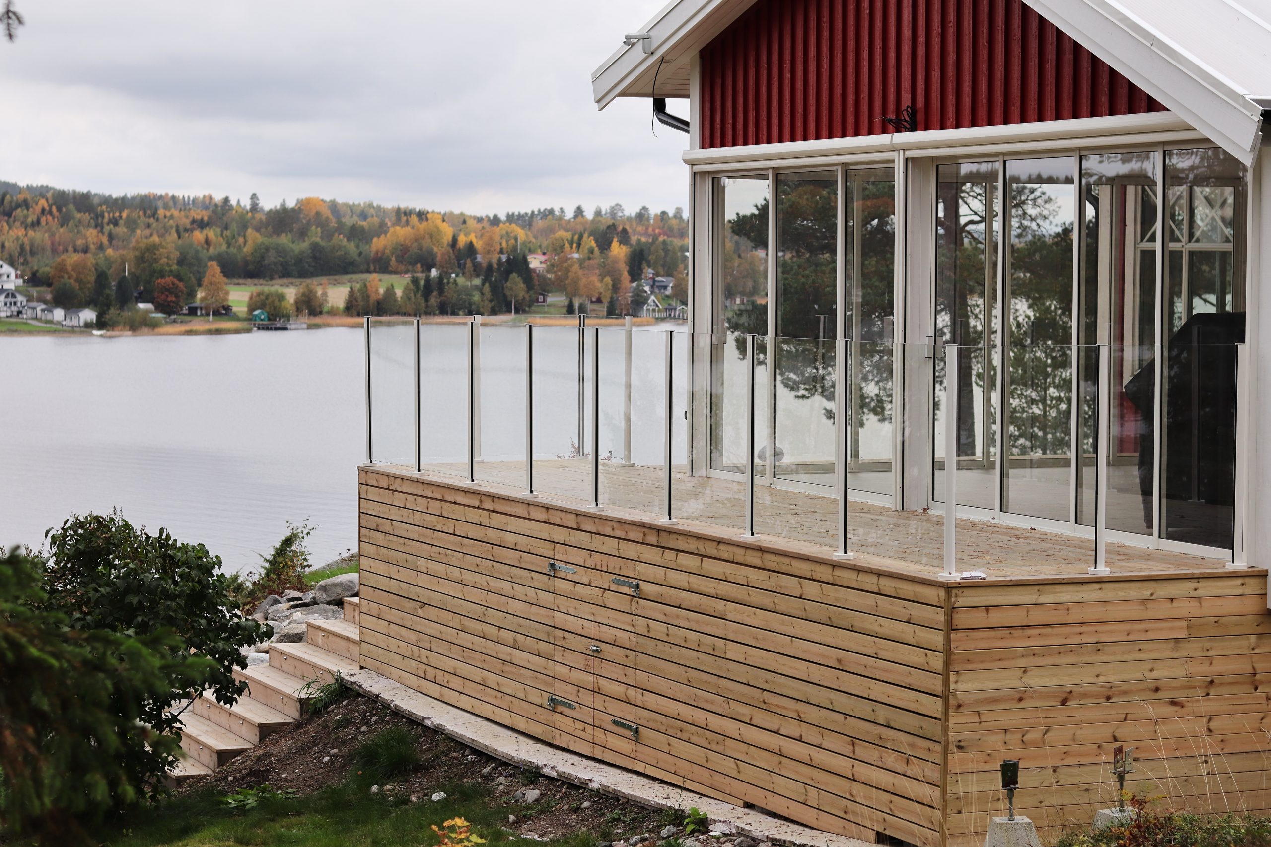 Runda stolpar av aluminium Runda stolpar av aluminium